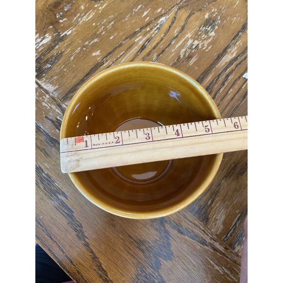 Vintage Real Home Stoneware Mixing Bowl 5.5" Diameter Microwave & Dishwasher Saf - Picture 3 of 6